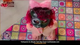 Antarktika'da seks yapan çıplak kadın