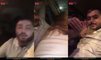Kız kardeşini araba sürerken şaşırtmak