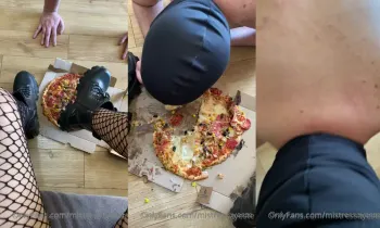 Kadın hizmetkarımı eski, tozlu ve yuvarlak bootlarla Besliyorum
