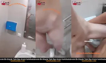 İğrenç gözlüklü porno AVM tuvaletinde sikişen Ayça