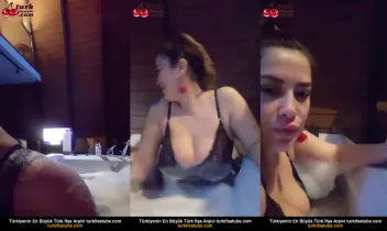 Lily W canlı yayın sırasında jakuzide bira içiyor