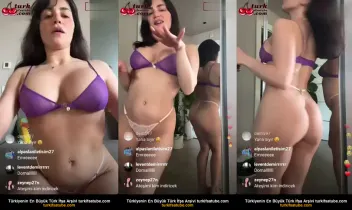 Seks Cazibesi Yarı Çıplak İç Çamaşırı Giymekten Keyif Aldı