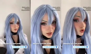 Türk Cosplay kızı aldreann'nin premimum ifşa videoları part 21