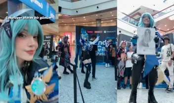 Türk Cosplay kızı aldreann'nin premimum ifşa videoları part 31